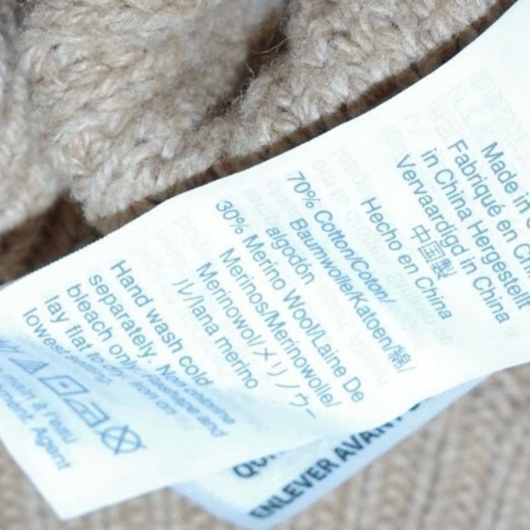 Madewell Fairbanks Merino Wool Blend Pullover Cozy Sweater | Size L - Picture 8 of 8